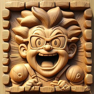 3D model Dr Slump Akira Toriyama (STL)